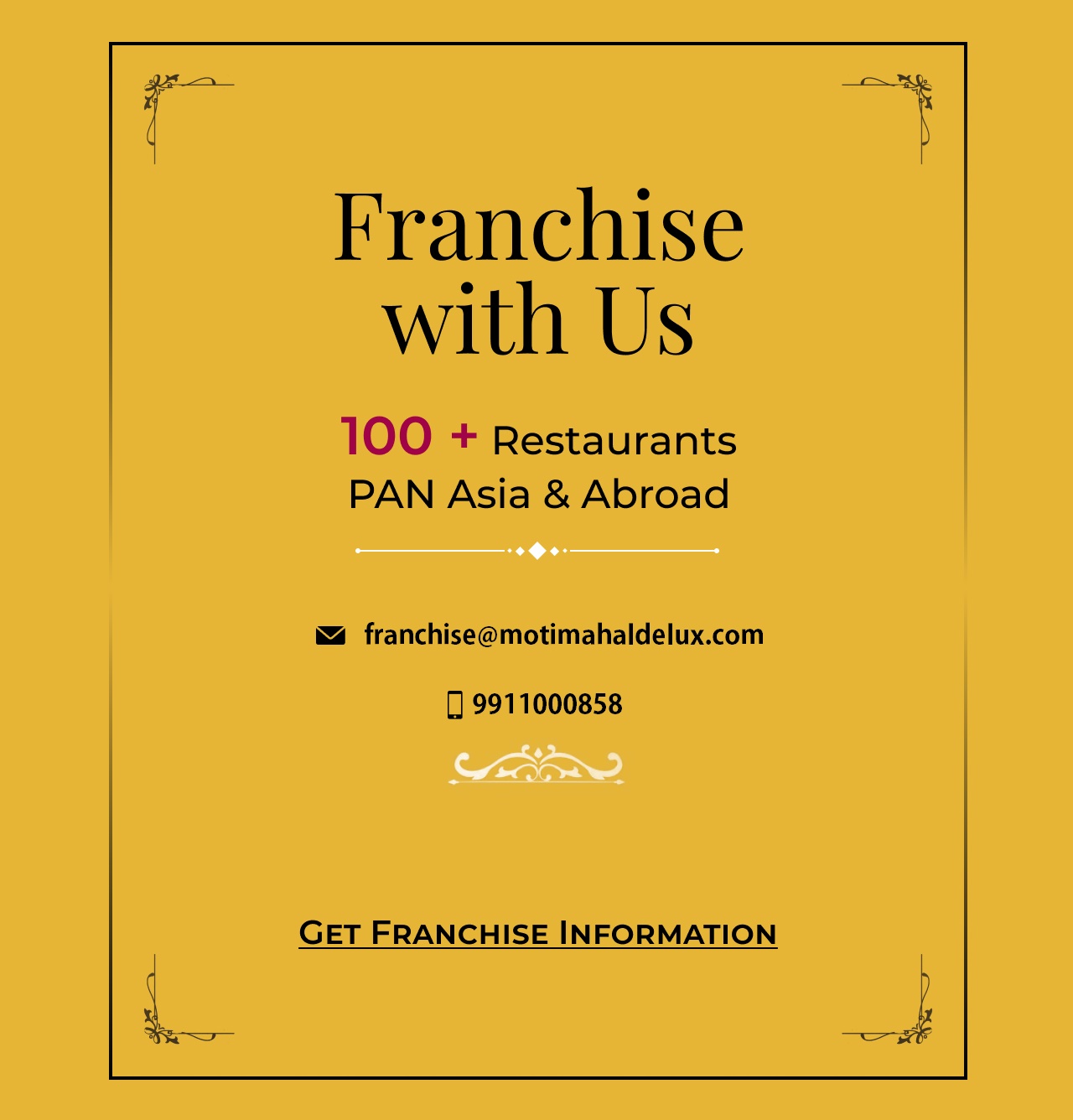 Franchise With Us